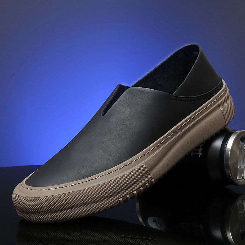 Men'S Shoes For Suits - Męskie mokasyny ze skóry naturalnej, eleganckie
