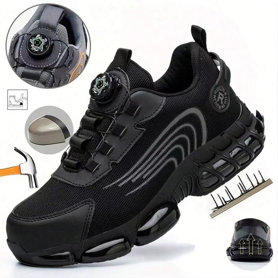 Men Shoes Boots - Całoroczne obuwie robocze z metalowym podnoskiem