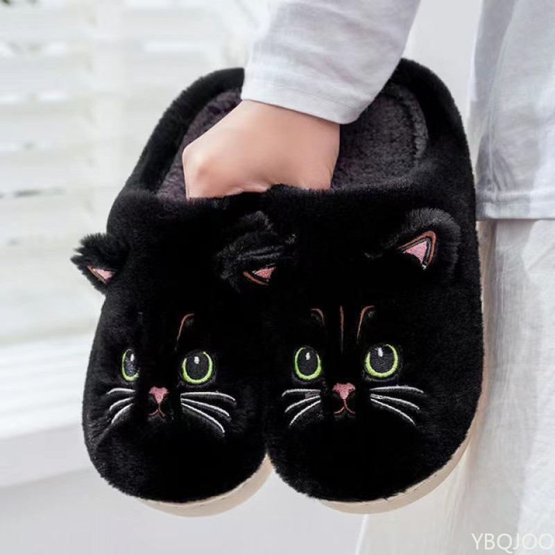 Men Shoes Winter - Nowe jesienno-zimowe bawełniane kapcie męskie i