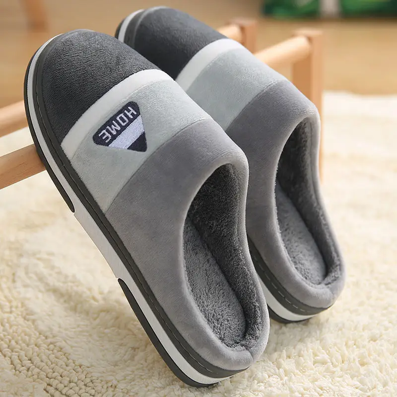 Men Shoes Winter - Duży rozmiar 48 49 Mężczyźni Kapcie