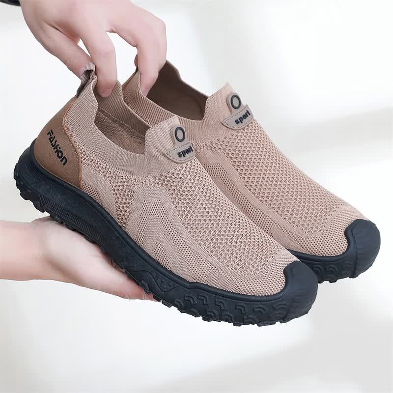 Men'S Shoes Comfortable Walking - Letnie męskie buty codzienne, elastyczne wsuwane,