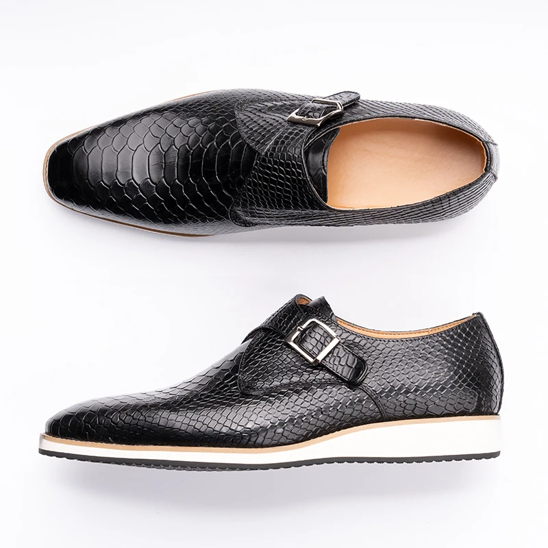 Monk Strap Shoe - Wysokiej jakości męskie buty na co