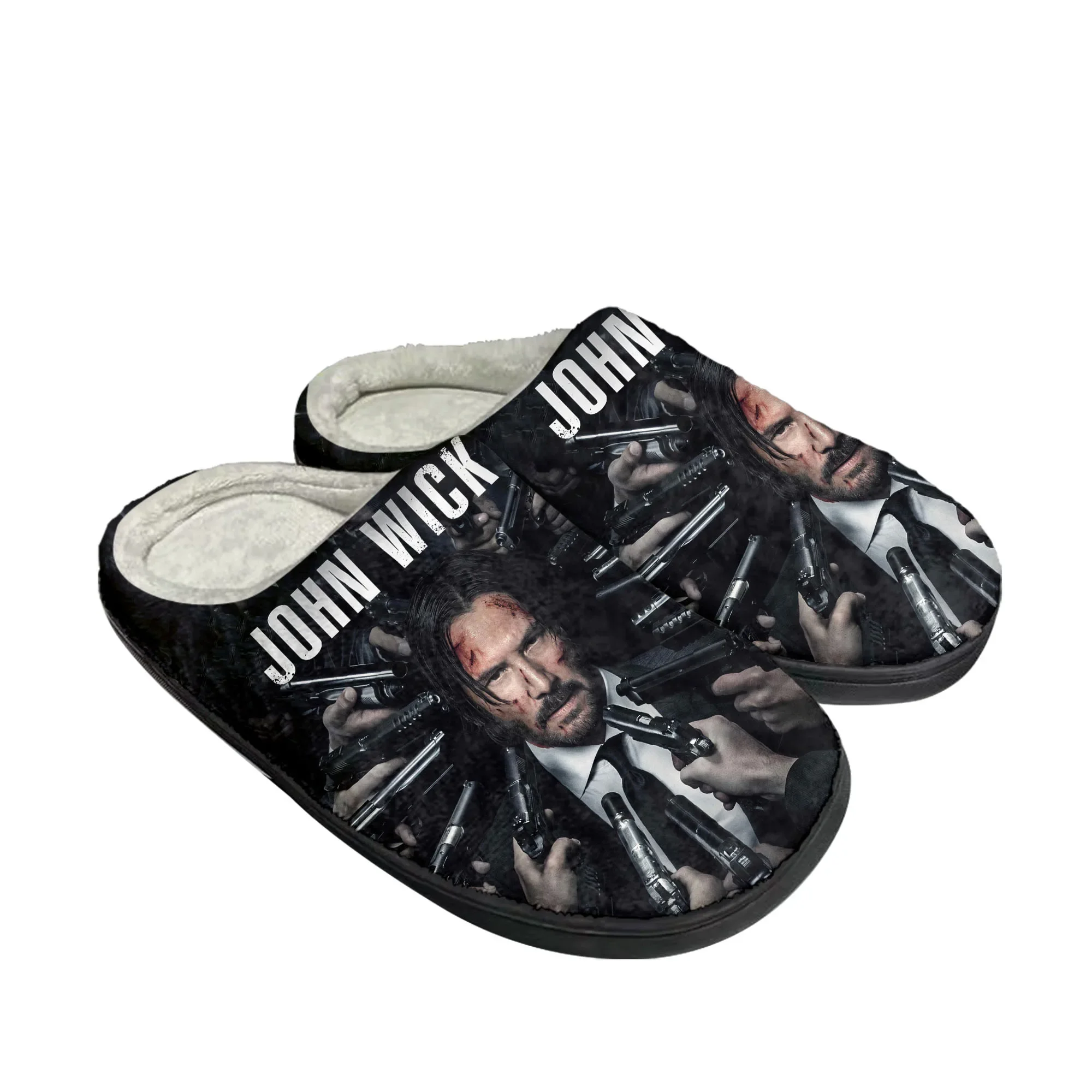 Men Shoes Winter - Kapcie domowe John Wick Keanu Reeves