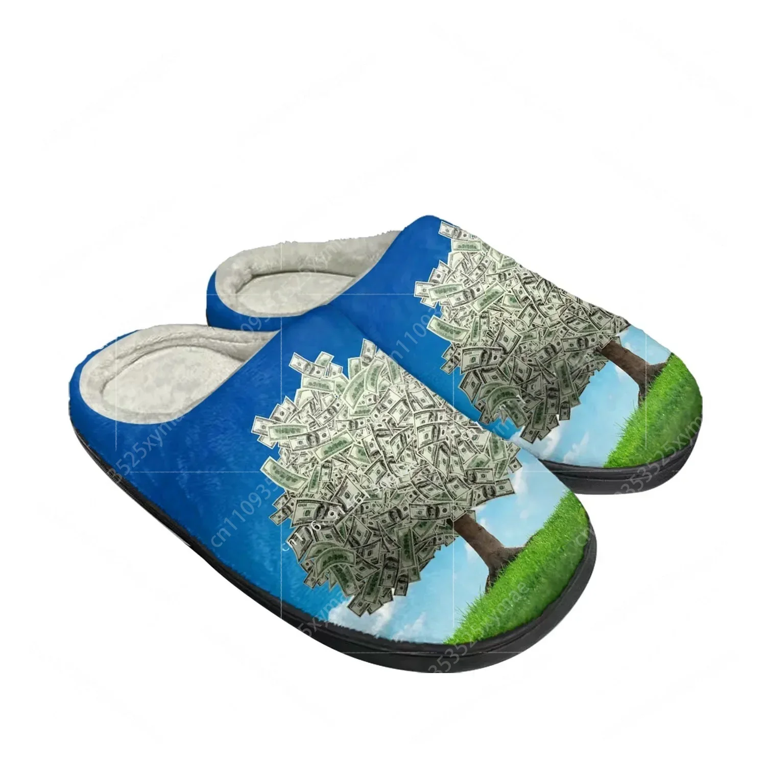 Men'S Shoes Green And White - Dolarowe Zielone Drzewko Domowe Bawełniane Personalizowane