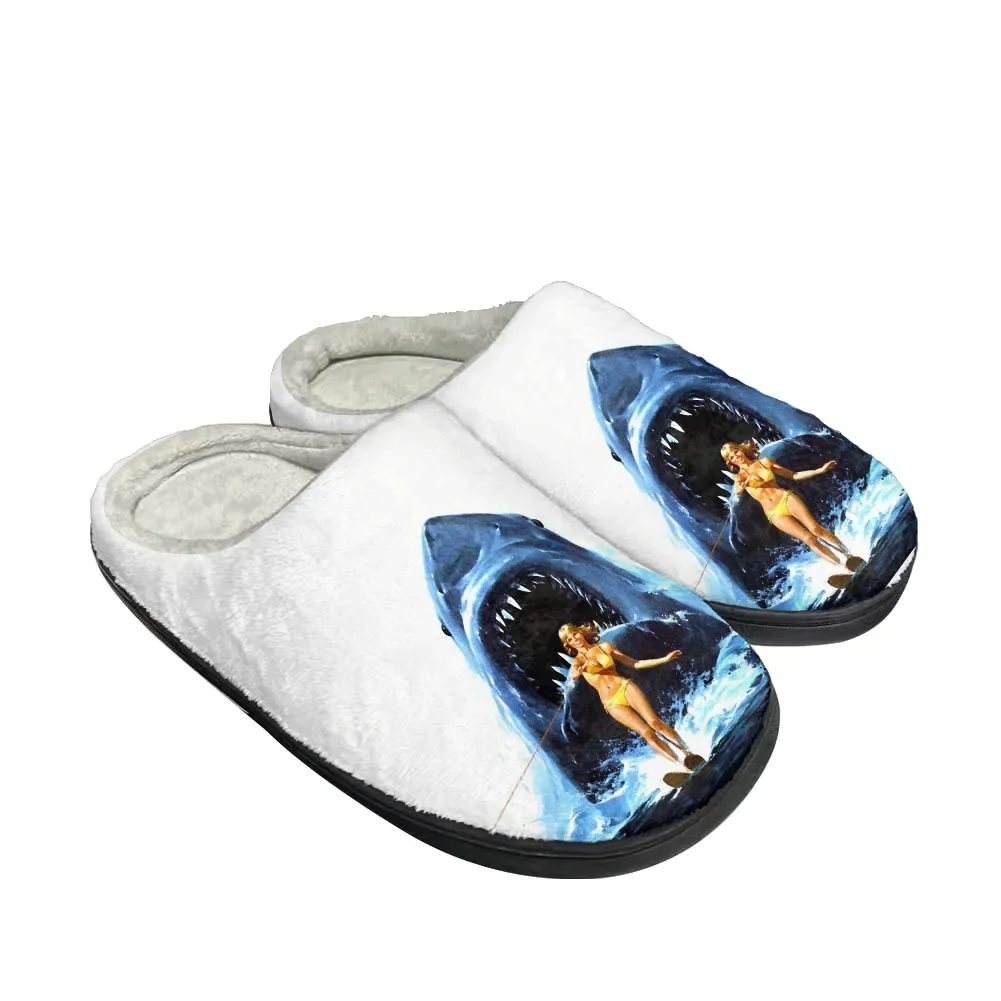 Men Shoes Winter - Klapki Filmowe Szczęki Modne Bawełniane Personalizowane