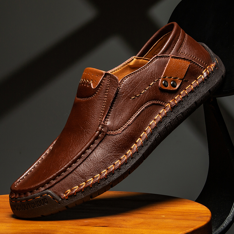 Men'S Shoes Clearance Sale - Ręcznie robione skórzane buty męskie Casual