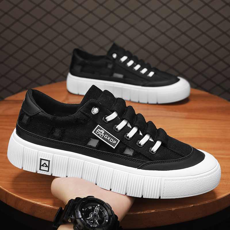 Men'S Shoes Green And White - Nowe męskie buty codzienne, sneakersy, buty