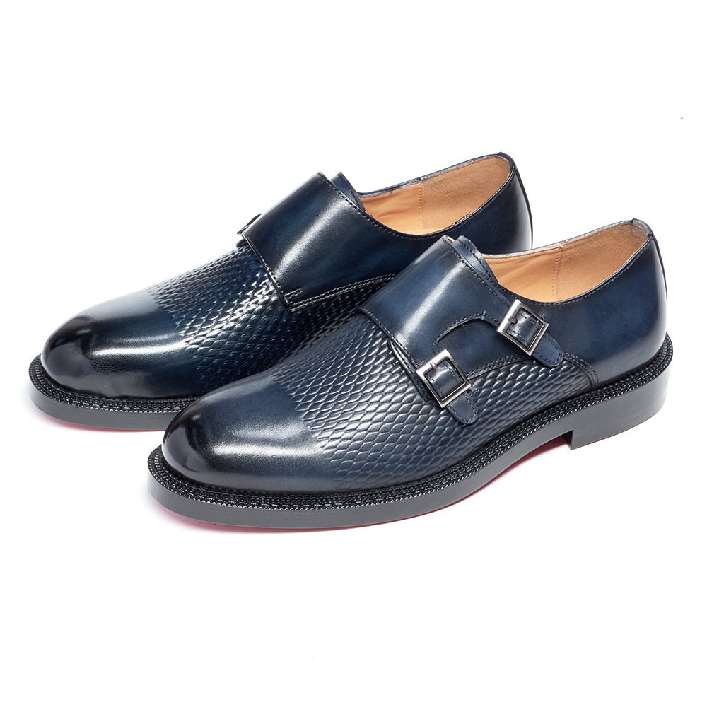 Luksusowe męskie buty ślubne z – Monk Strap Shoe recenzja i cena