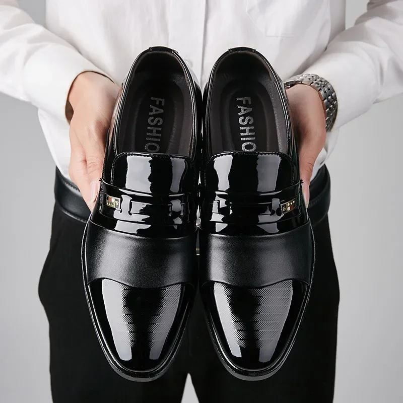 Skórzane buty dla mężczyzn Ślu – Men Shoes For Office Work recenzja i cena