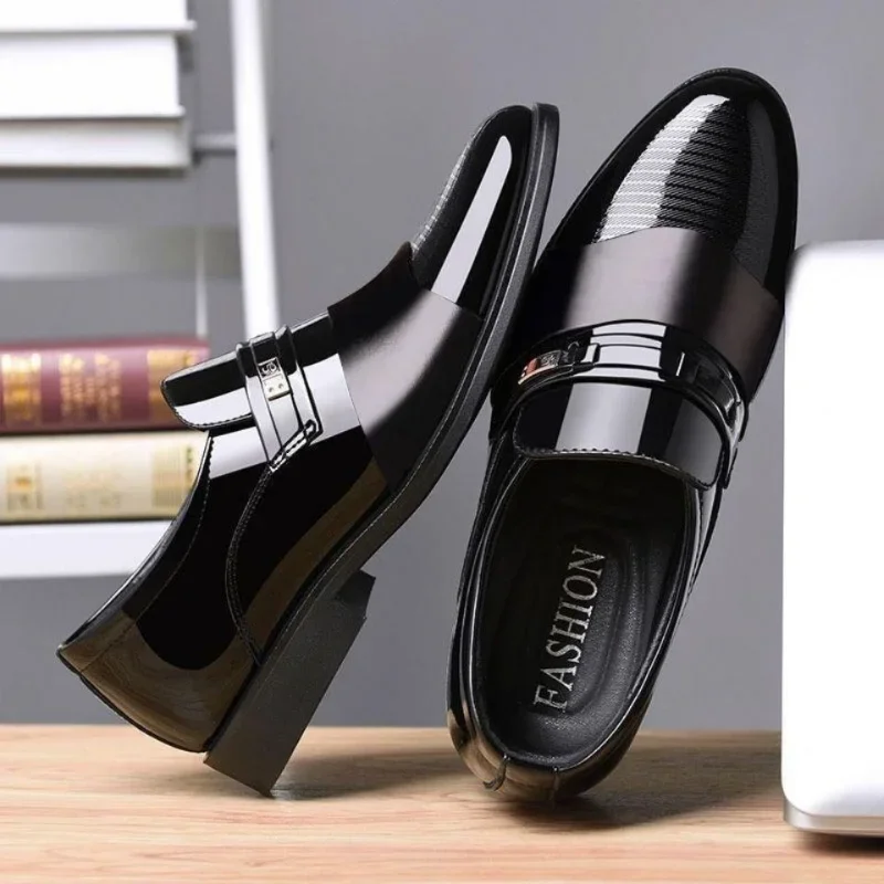 Skórzane buty dla mężczyzn Ślu – Men Shoes For Office Work recenzja i cena