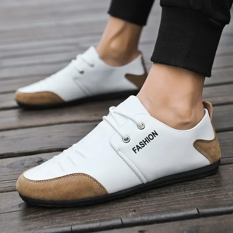Płaskie męskie buty rekreacyjn – Men'S Shoes Green And White recenzja i cena
