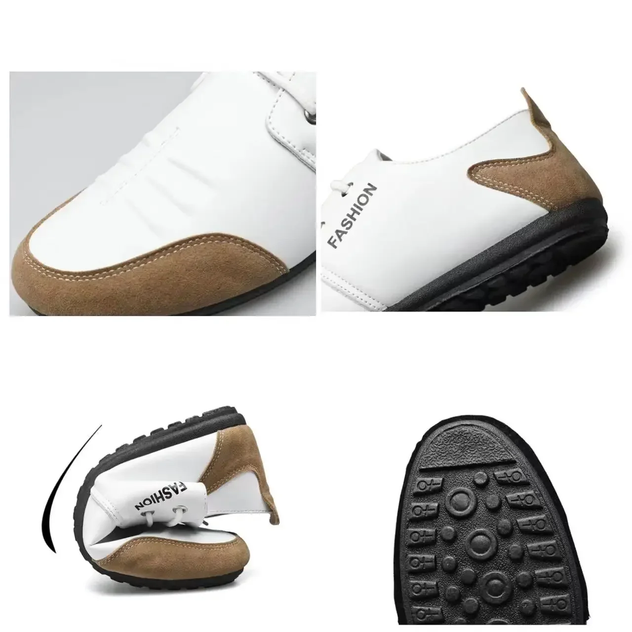 Płaskie męskie buty rekreacyjn – Men'S Shoes Green And White recenzja i cena