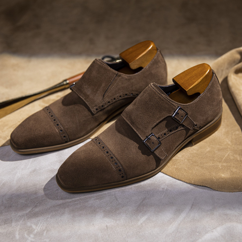Mężczyźni w stylu Vintage ubie – Monk Strap Shoe recenzja i cena