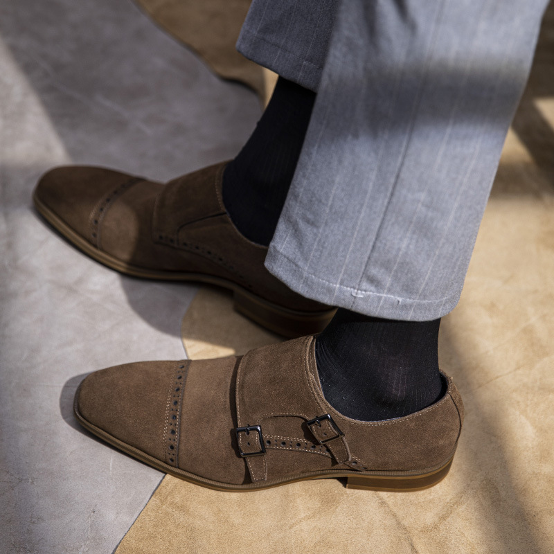 Mężczyźni w stylu Vintage ubie – Monk Strap Shoe recenzja i cena