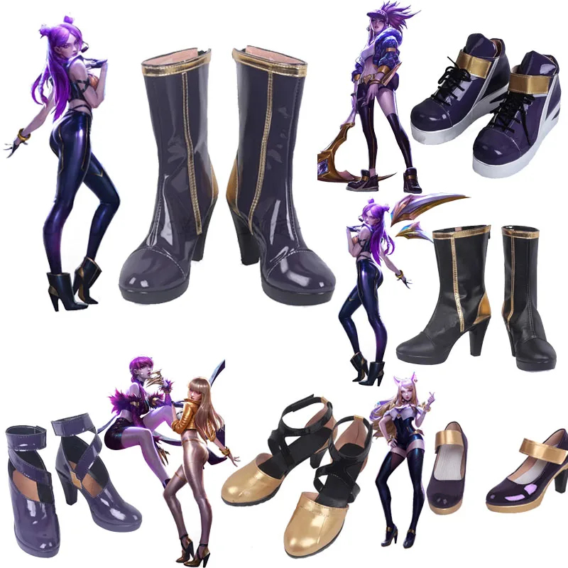 Buty LOL KDA Boot Ahri Kaisa E – Men'S Shoes For Suits recenzja i cena