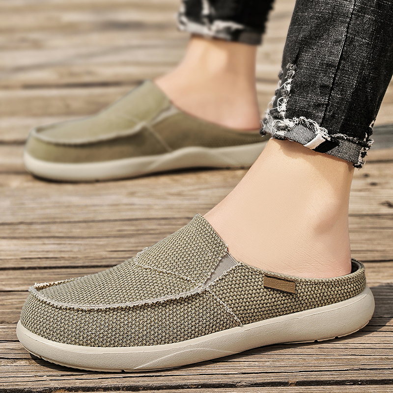 Męskie buty płócienne wsuwane, – Men'S Shoes Comfortable Walking recenzja i cena