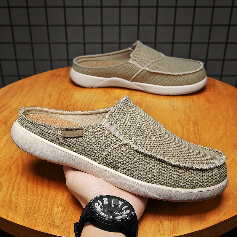 Męskie buty płócienne wsuwane, – Men'S Shoes Comfortable Walking recenzja i cena
