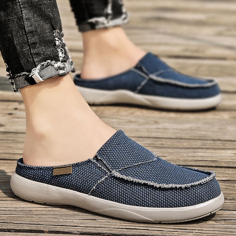 Męskie buty płócienne wsuwane, – Men'S Shoes Comfortable Walking recenzja i cena