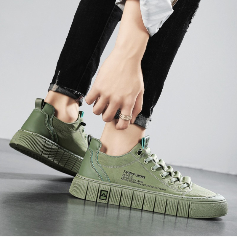 Męskie sneakersy z grubą podes – Men'S Shoes Low Top recenzja i cena
