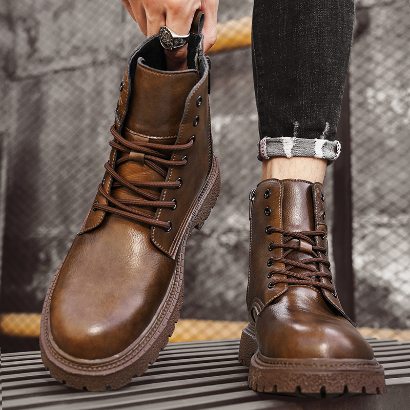 Buty męskie podwyższające wzro – Men Shoes Boots recenzja i cena