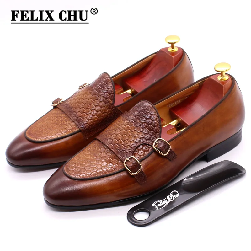 Męskie mokasyny z prawdziwej s – Monk Strap Shoe recenzja i cena