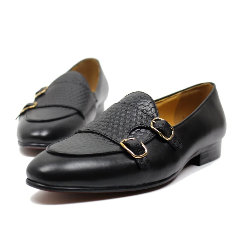 Męskie mokasyny z prawdziwej s – Monk Strap Shoe recenzja i cena