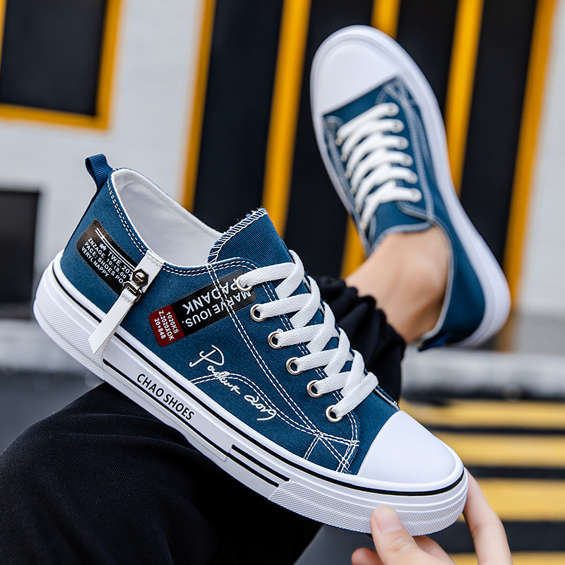 Męskie płócienne buty na lato, – Men'S Shoes Low Top recenzja i cena