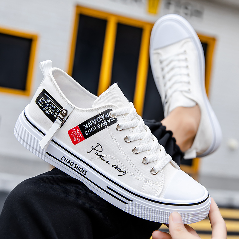 Męskie płócienne buty na lato, – Men'S Shoes Low Top recenzja i cena