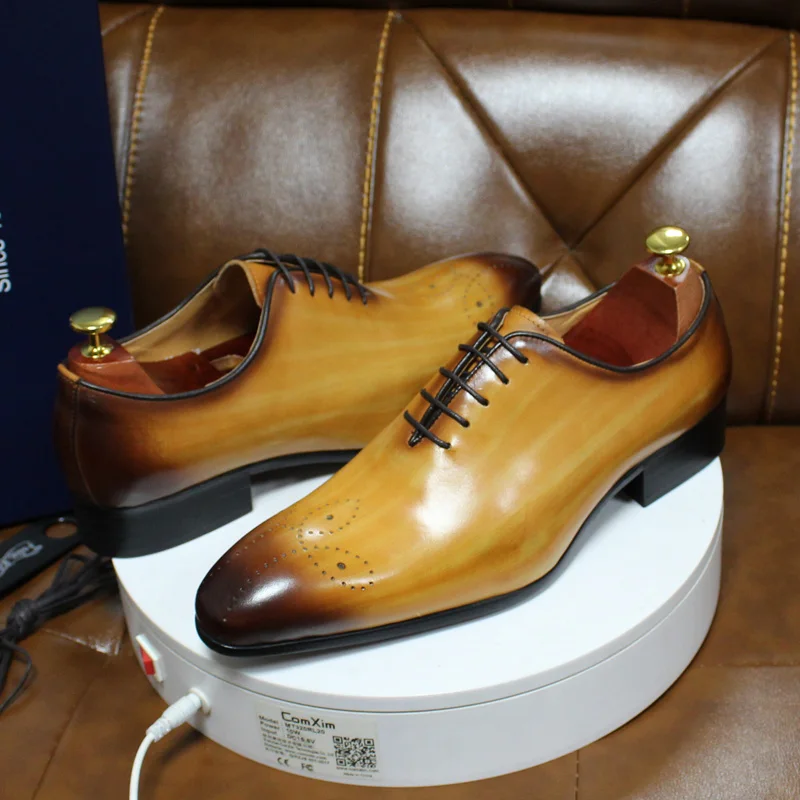Męskie buty Oxford ze skóry na – Monk Strap Shoe recenzja i cena