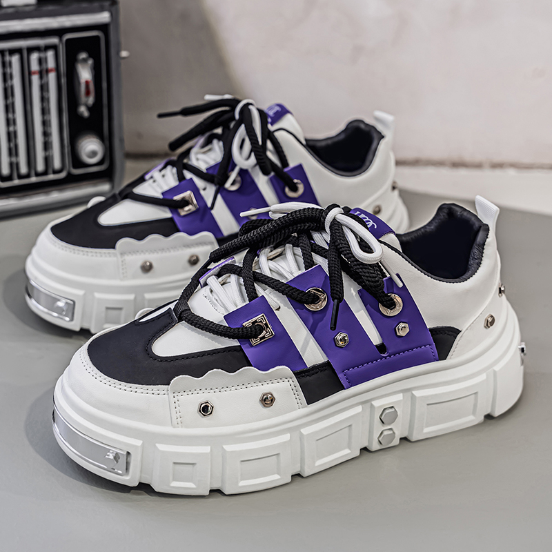 Cyberpunkowe metalowe sneakers – Men Shoes Must Have recenzja i cena