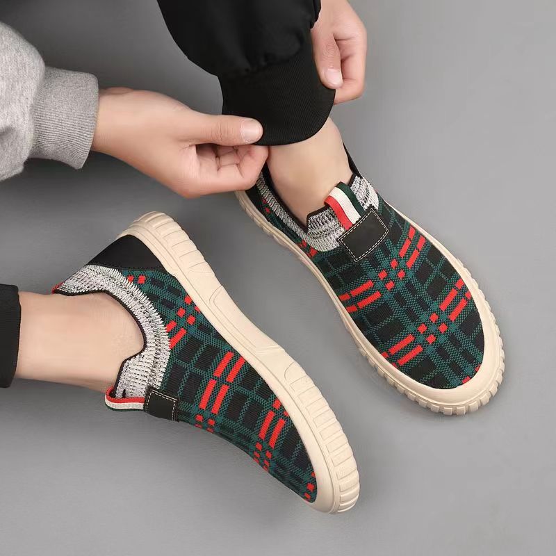 Męskie wsuwane buty-skarpetki, – Men'S Shoes Low Top recenzja i cena