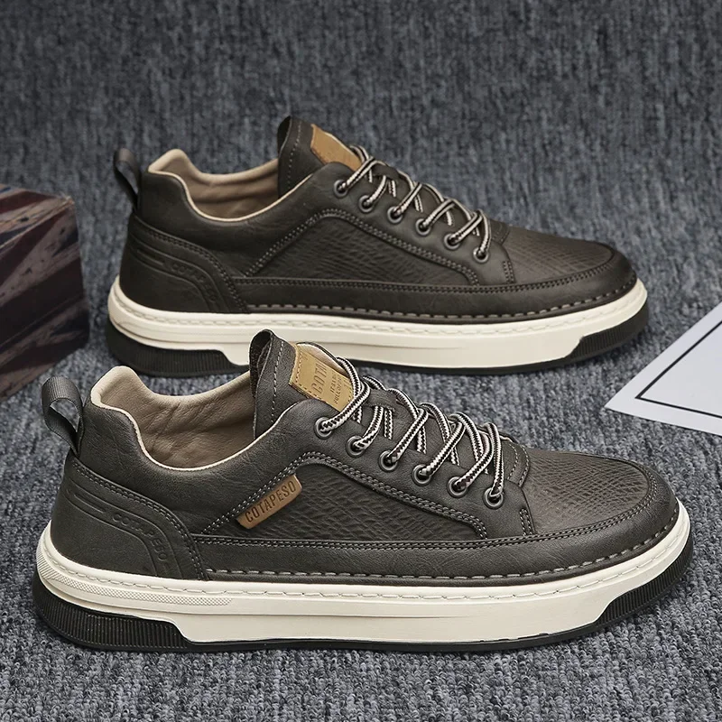 Moda Skórzane buty codzienne d – Men Shoes For Office Work recenzja i cena