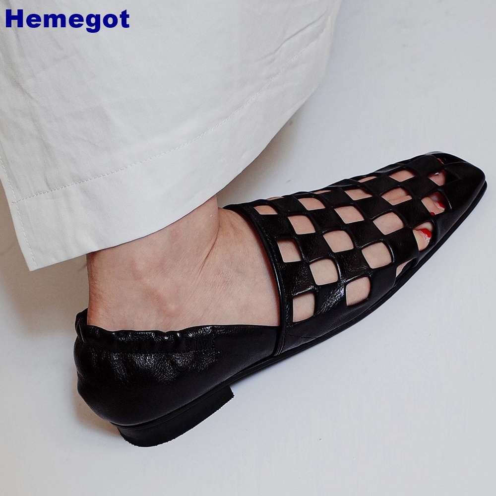 Damskie czarne płaskie sandały – Men'S Shoes For Summer recenzja i cena