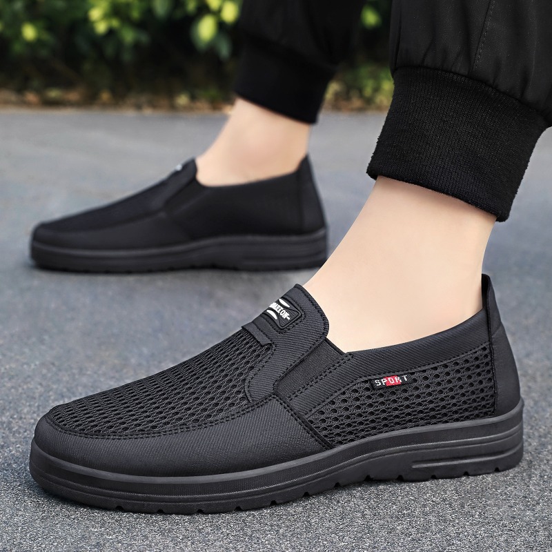 Męskie wsuwane, oddychające mo – Men Shoes Loafers recenzja i cena