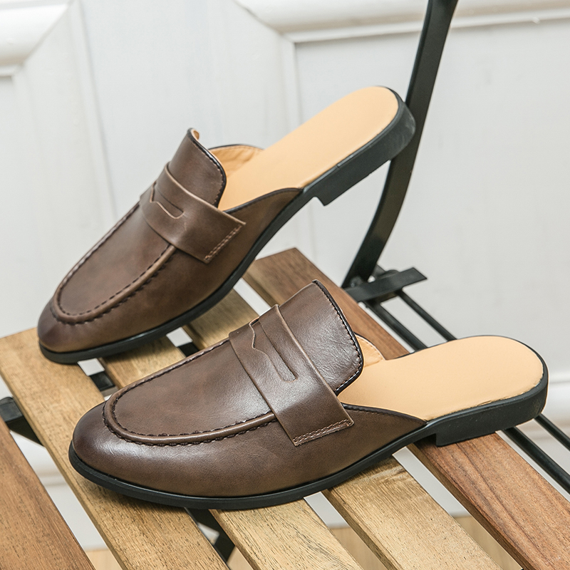 Męskie modne skórzane buty na  – Men'S Shoes Business Casual recenzja i cena