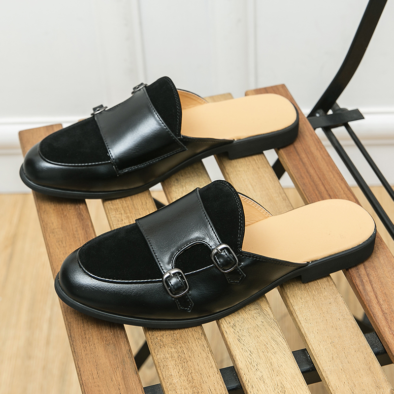 Męskie modne skórzane buty na  – Men'S Shoes Business Casual recenzja i cena