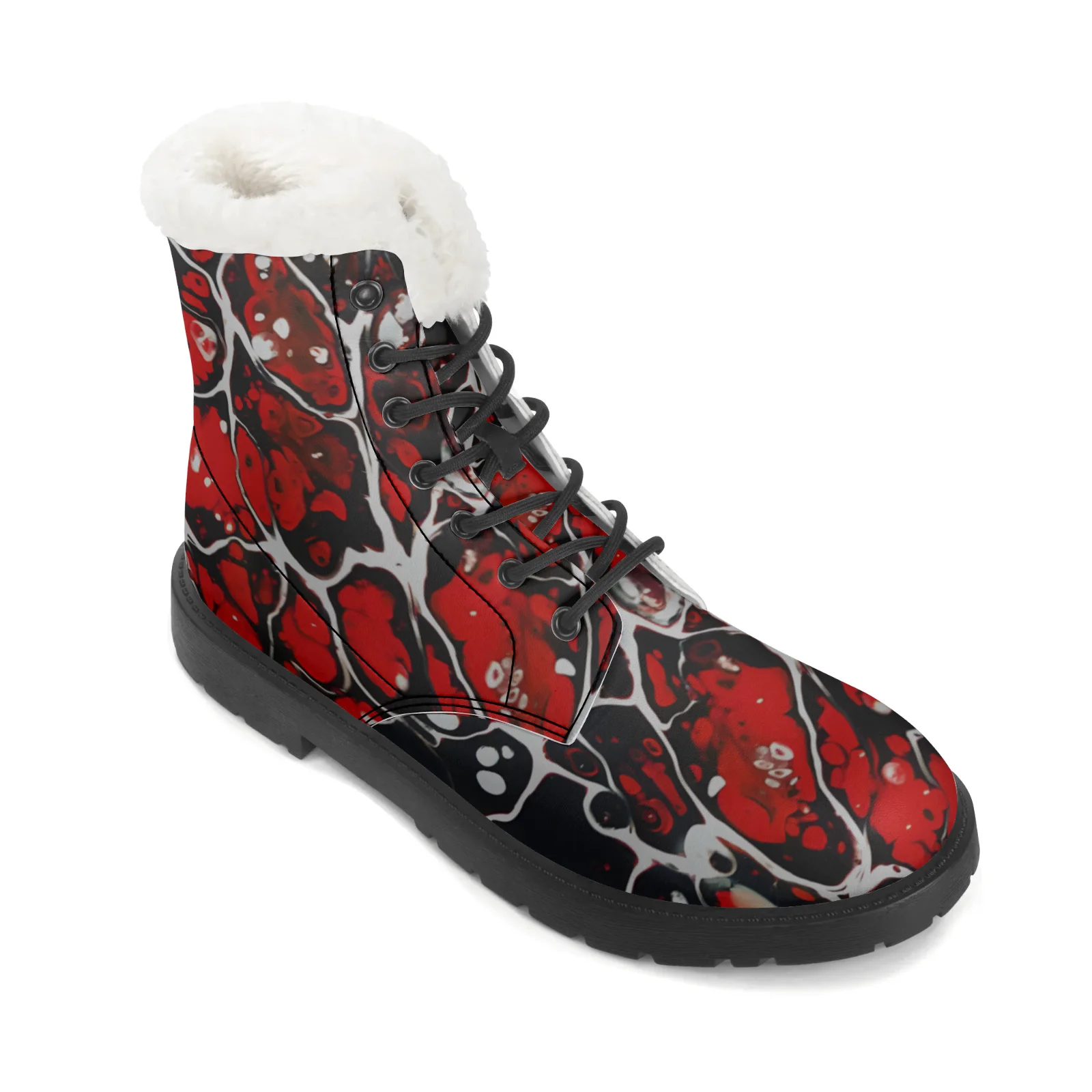 Modne pluszowe buty śniegowce  – Men Shoes Eu To Us Size recenzja i cena