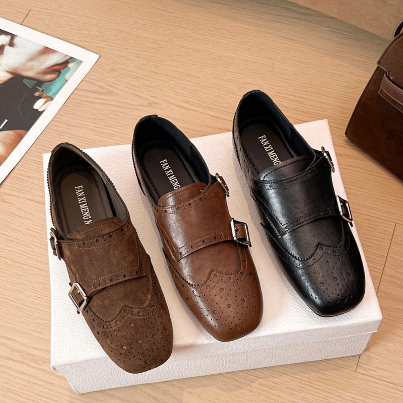 Retro Damskie Buty Eleganckie  – Monk Strap Shoe recenzja i cena