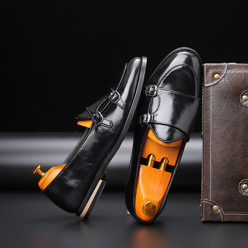 Męskie mokasyny, nowe, ręcznie – Monk Strap Shoe recenzja i cena
