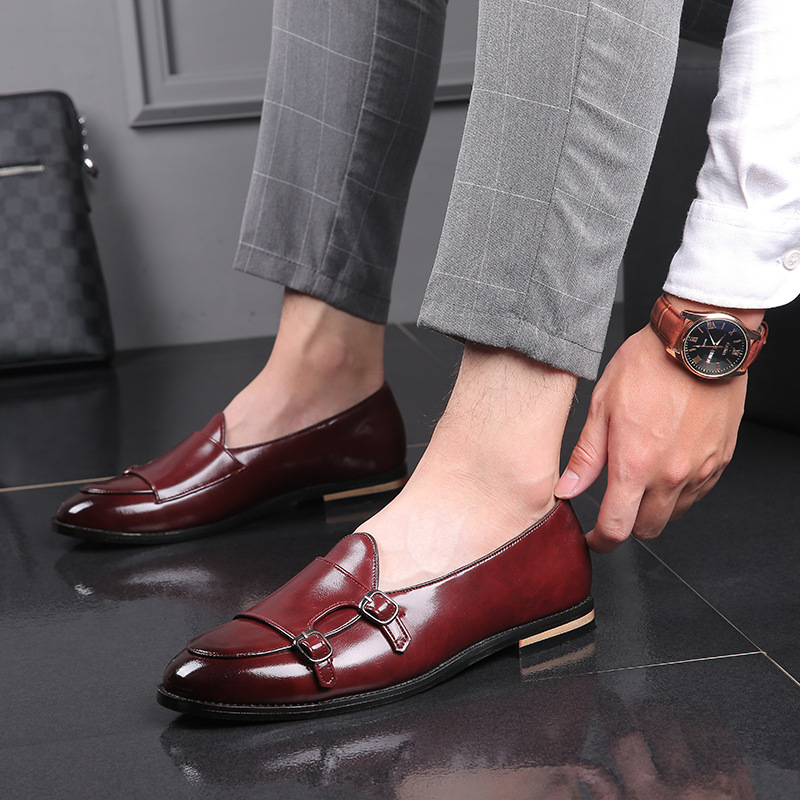 Męskie mokasyny, nowe, ręcznie – Monk Strap Shoe recenzja i cena
