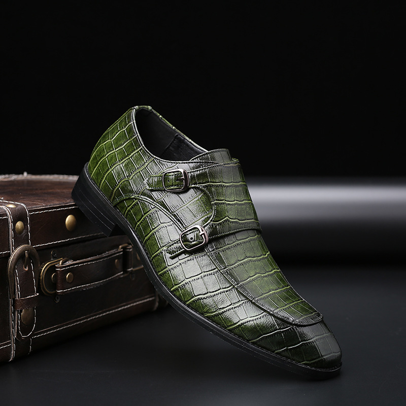 Męskie mokasyny ze skóry lakie – Monk Strap Shoe recenzja i cena