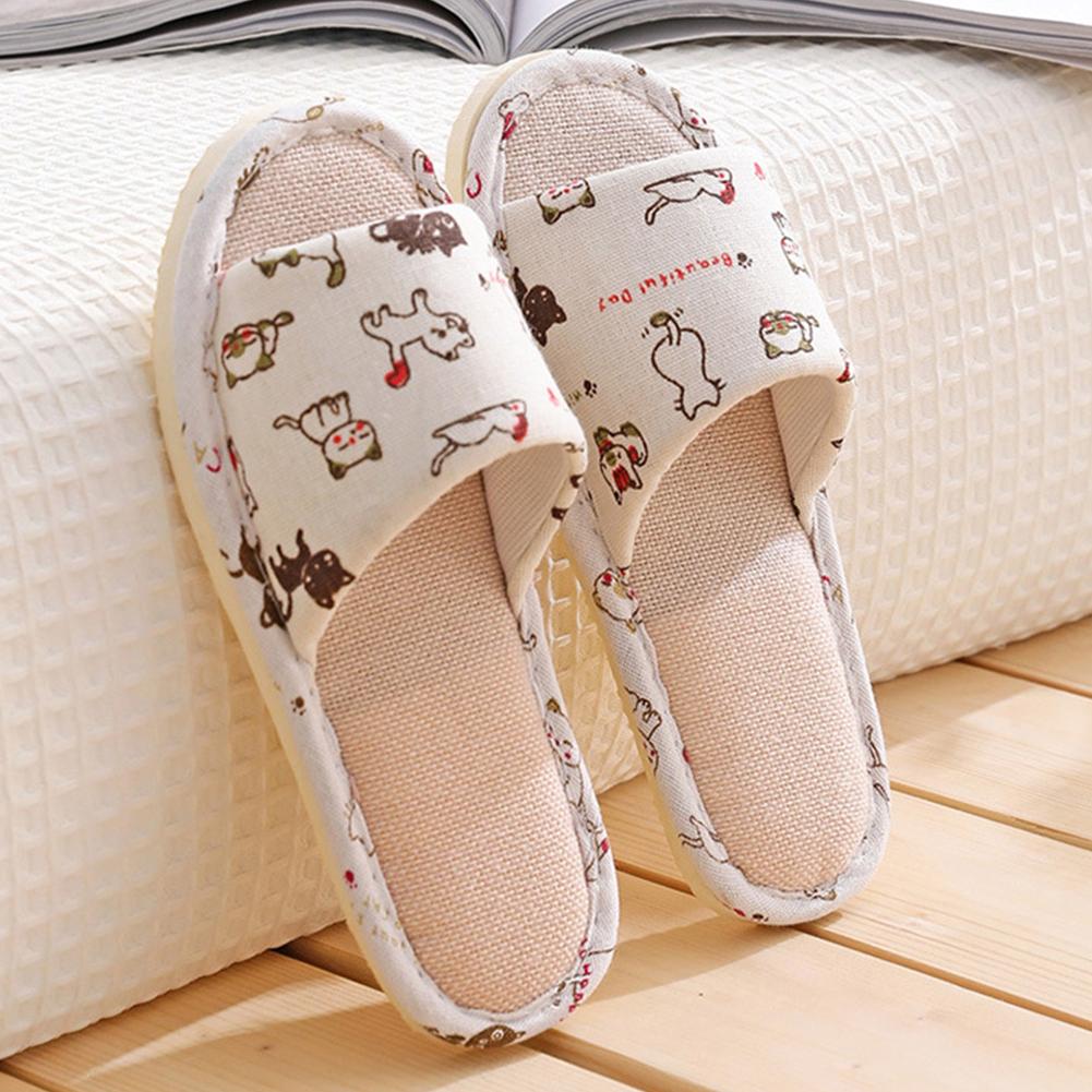 Damskie lniane kapcie domowe,  – Men'S Shoes For Summer recenzja i cena