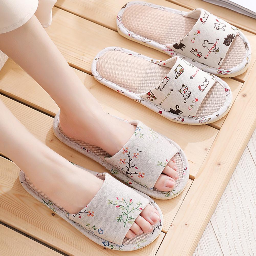 Damskie lniane kapcie domowe,  – Men'S Shoes For Summer recenzja i cena