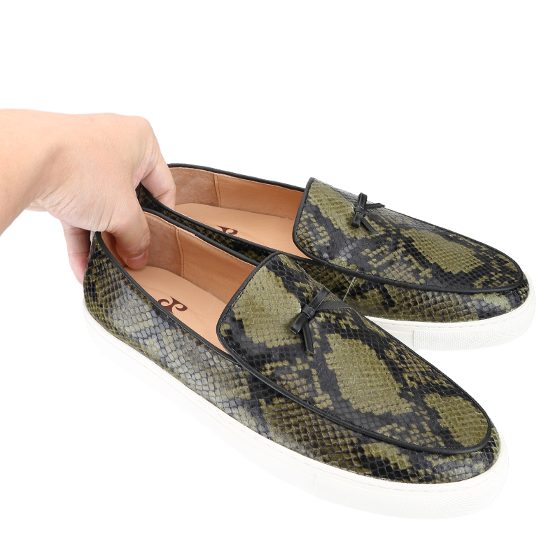 Męskie sneakersy Piergitar w k – Men'S Shoes Green And White recenzja i cena
