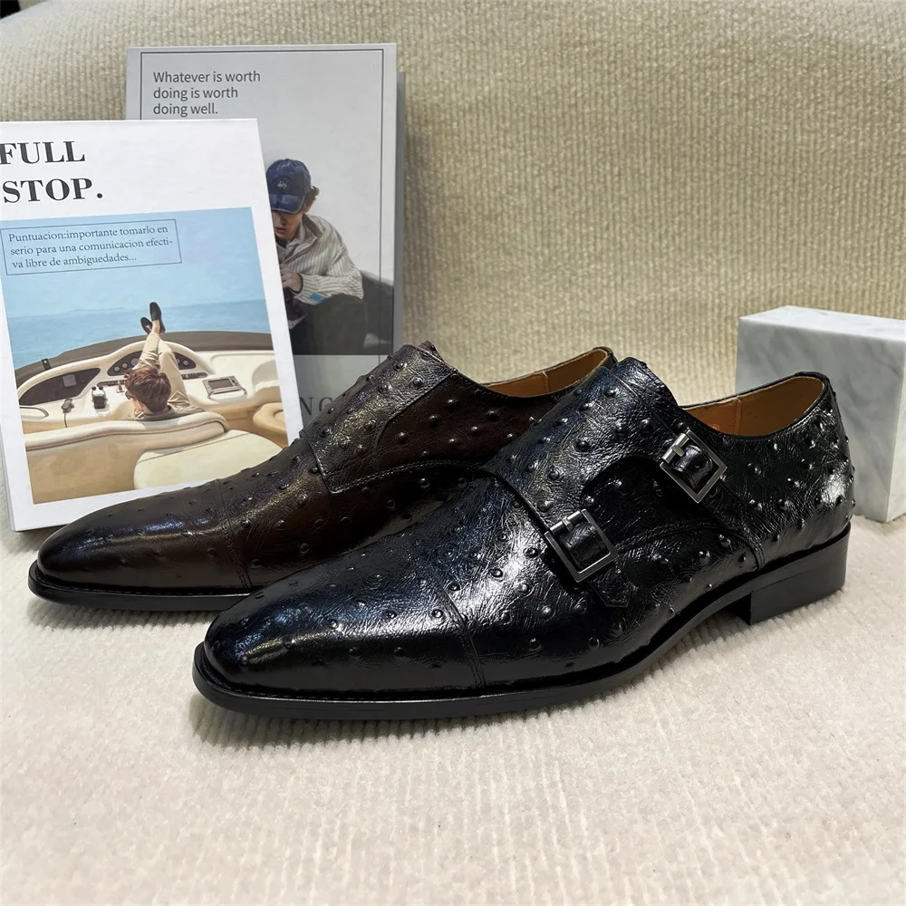 Męskie buty ze szpiczastym wzo – Monk Strap Shoe recenzja i cena