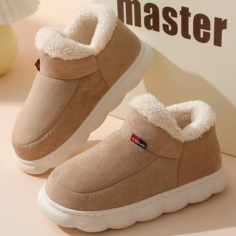 Zimowe, codzienne kapcie męski – Men Shoes Winter recenzja i cena