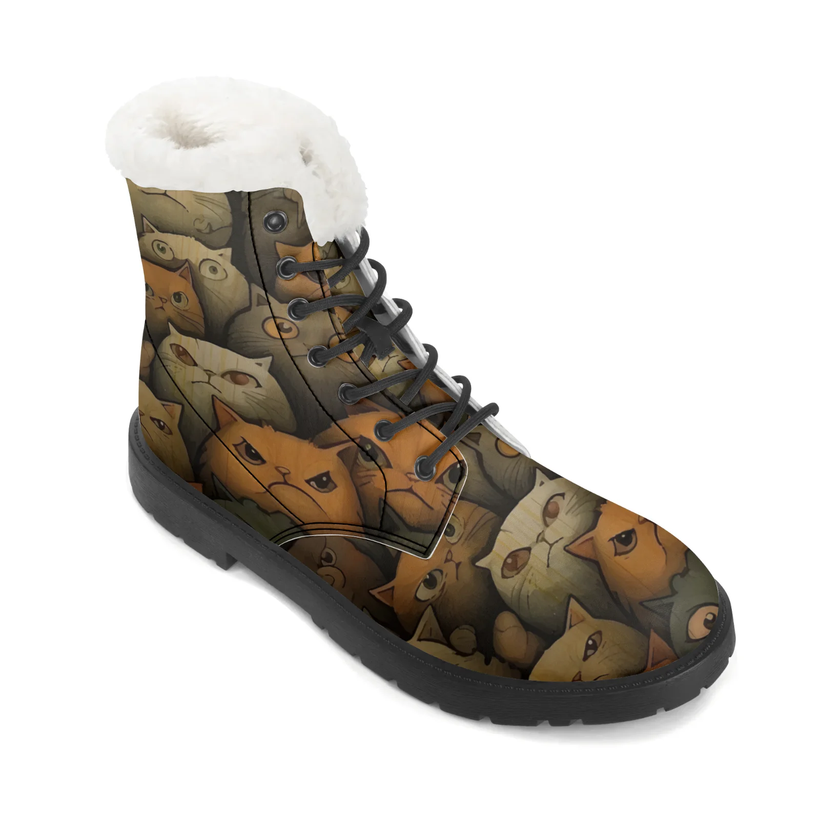 Urocze buty śniegowce z pluszo – Men Shoes Eu To Us Size recenzja i cena