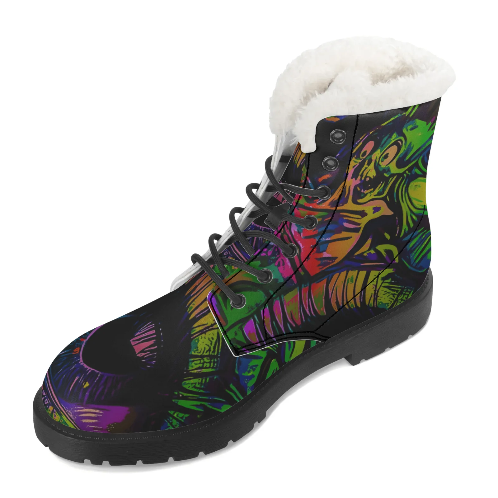 Stylowe pluszowe buty śniegowc – Men Shoes Eu To Us Size recenzja i cena
