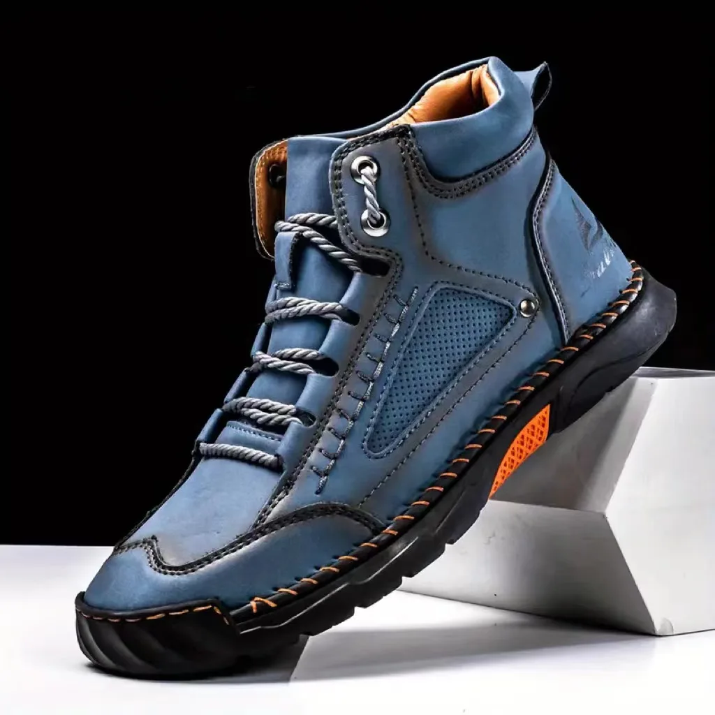Męskie ręcznie szyte buty, duż – Men Shoes Boots recenzja i cena