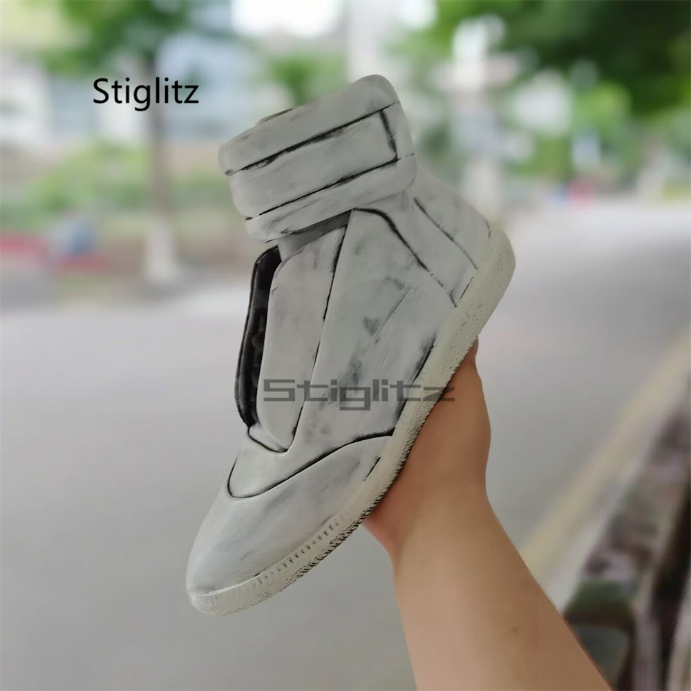 Białe buty sportowe typu high  – Men'S Shoes Low Top recenzja i cena